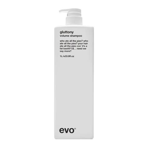 Evo Шампунь для объема Gluttony Volumising Shampoo, 1000 мл купить с ...