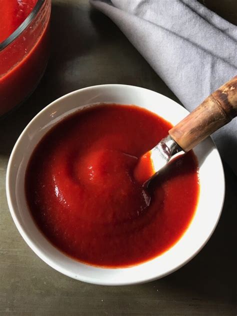 Homemade Ketchup with Tomato Paste - Talking Meals