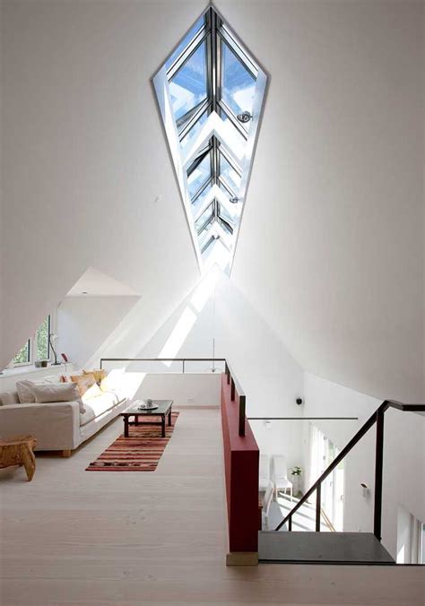 Loft With Sky Light House Interior House Design Interior