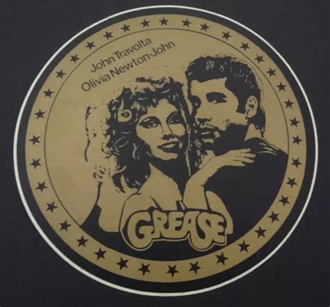 Werbe Aufkleber Olivia Newton John Travolta Disco Grease Film 70er Jahre Eur 999 Picclick De