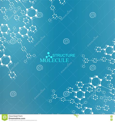 Structuurmolecule En Communicatie Dna Atoom Neuronen Retro