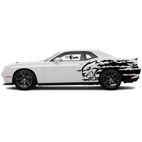 Dodge Challenger Hellcat Decals