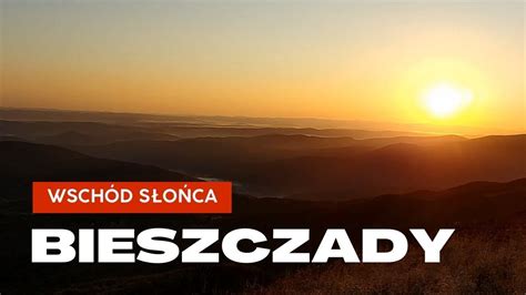 BIESZCZADY WSCHÓD I ZACHÓD SŁOŃCA Caryńska Mała i Wielka Rawka