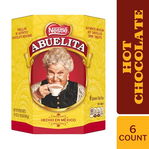 Nestle Abuelita Mexican Hot Chocolate Tablets Oz Box Walmart