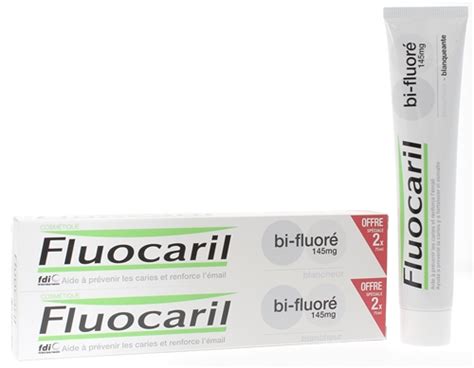 Dentifrice Blancheur Bi Fluor Fluocaril Pr Vient Les Caries