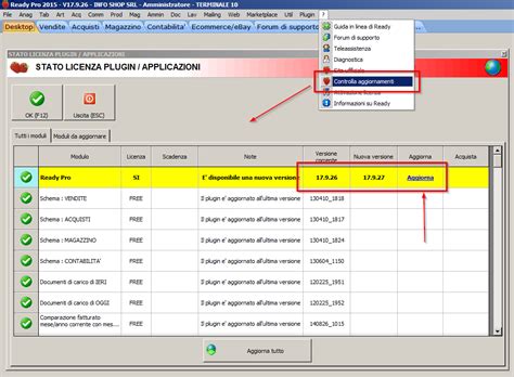 Controlla Aggiornamenti Ready Pro Manuale Utente