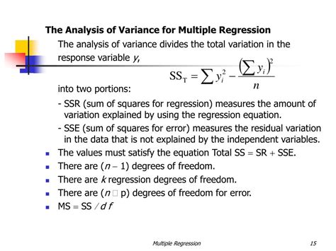 Ppt Multiple Linear Regression Powerpoint Presentation Free Download