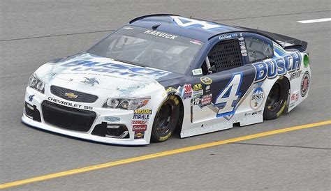 Harvick On Pole Position After Qualifying Rained Out Official Site Of