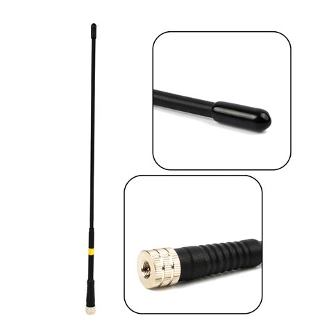 Hys Fp Sma Male Multicolor Walkie Talkie Antenna Vhf Uhf Dual Band