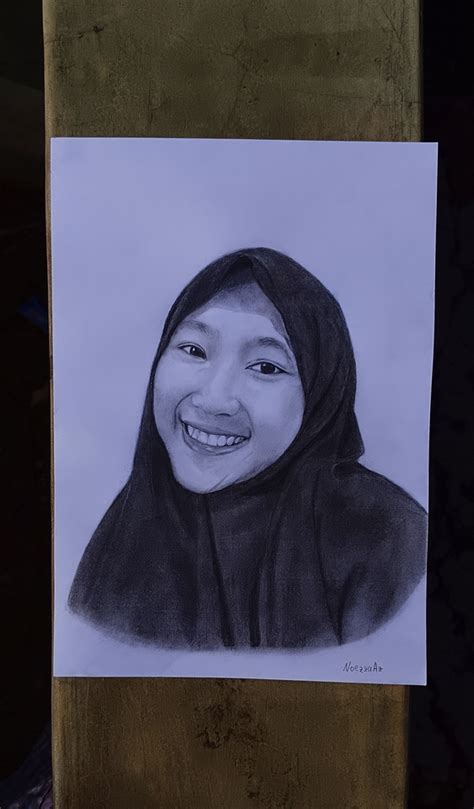 Jasa Lukis Wajah Hitam Putih A A Dan A