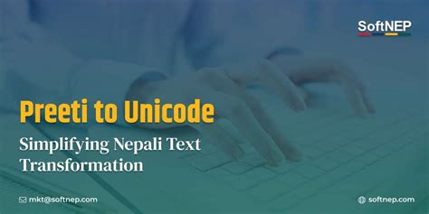 Preeti To Unicode Simplifying Nepali Text Transformation