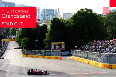 F1 Tickets For Filarmoniya Grandstand Sold Out