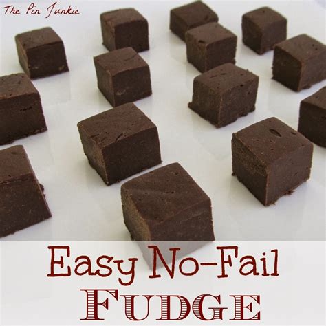 Easy Fudge Recipe