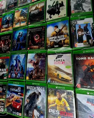 Mini Lote De Jogos Xbox One Originais Midia Fisica Parcelamento Sem Juros