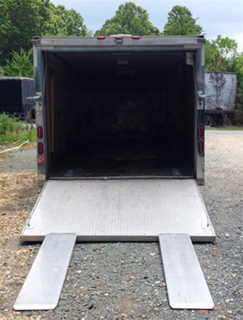 Aluminum Trailer Ramps 72 Dual Ramps Oversize Fee Pit Pal Products