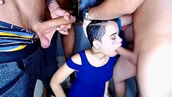 Lovely Girl With Short Blue Hair Likes To Have Many Cocks Around And Give Blowjobs XVIDEOS