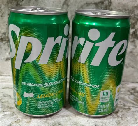 Volle Sprite Feiert Jahre Hip Hop Unzen Soda Pop Dosen