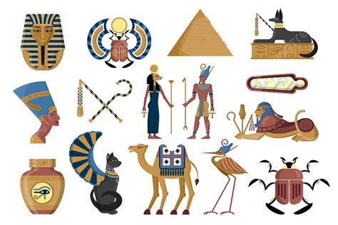 ägyptische Symbole ägypten Pharao Gott Pyramide Statue Symbol PNG