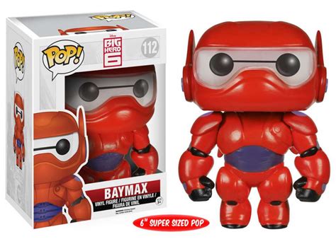 Funko Disney Big Hero 6 Pop Disney Baymax 6 Vinyl Figure 112 Super