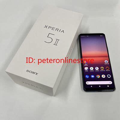 Sony Xperia 5 II XQ-AS52(128GB) XQ-AS72(256GB) Dual SIM Smartphone- New ...