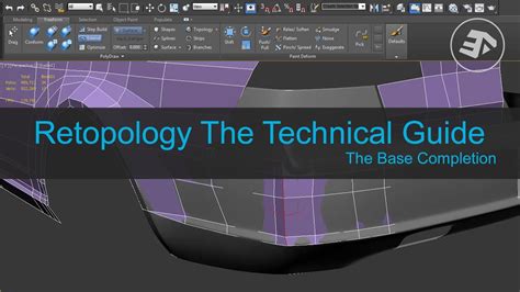 Ds Max Freeform Retopology Completing Vehicle Base Timelapse Youtube