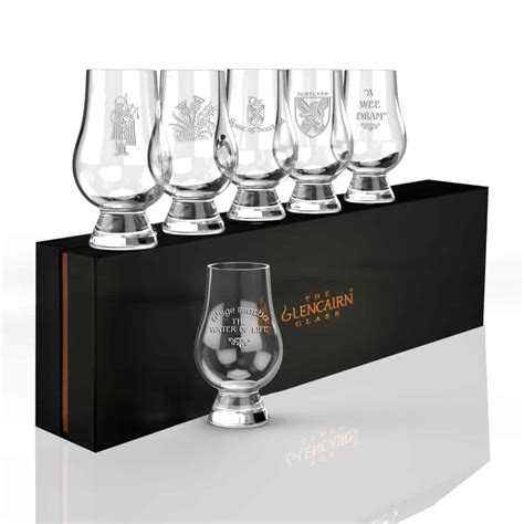 Glencairn Crystal Studio Glencairn Glass Scottish Set Of 6 Gifts