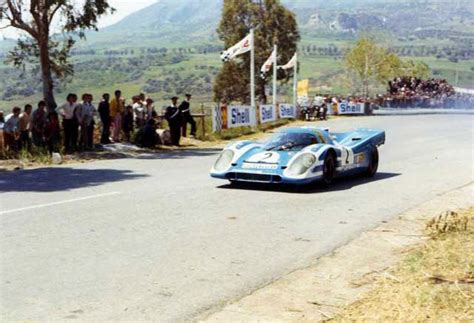 Porsche K Vic Elford Targa Florio Rang Des Voitures