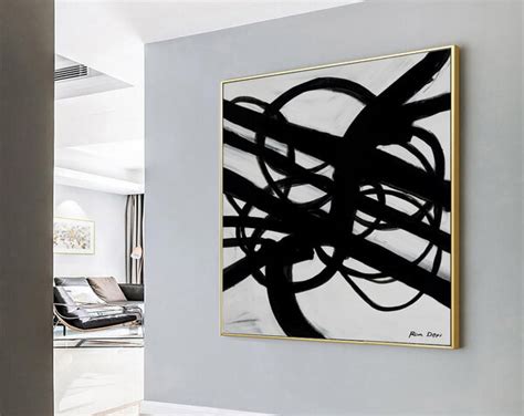 Black abstract art - Black is the new black | Ron Deri Abstract Art