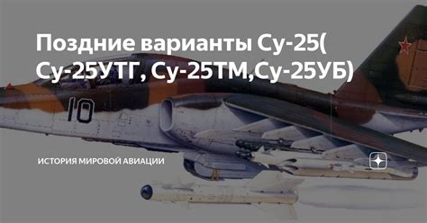 Поздние варианты Су-25( Су-25УТГ, Су-25ТМ,Су-25УБ) | История Мировой ...
