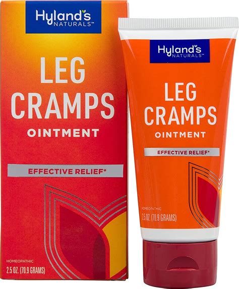 Hylands Leg Cramps Ointment 250 Oz Pack Of 2 Health And Household