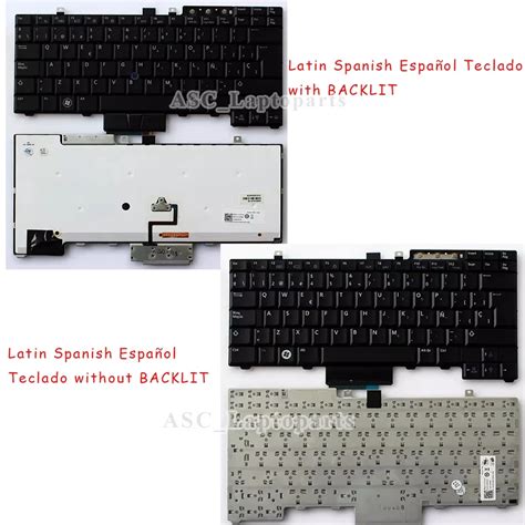 Teclado Espa Ol Para Dell Latitude E6400 E6410 E6500 E6510 E5410 E5510