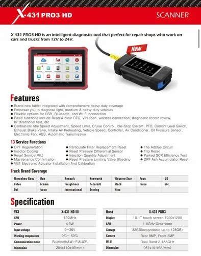 Car Scanner, Android at ₹ 180000/piece in Faridabad | ID: 25511233962