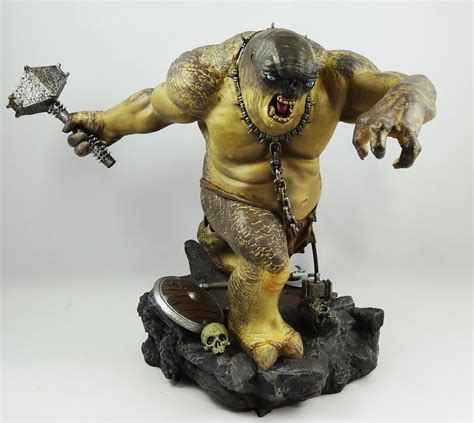 Le Seigneur Des Anneaux Troll Des Cavernes Statue PVC Diorama