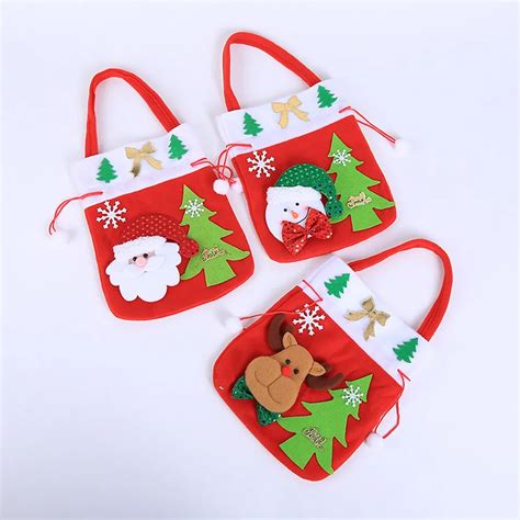 Aliexpress.com : Buy Christmas Gift Bag Holder Candy Bag Merry ...