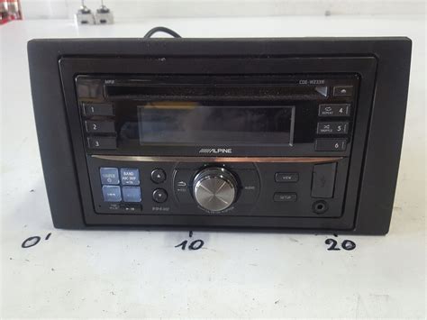 Audi A B R A B Radio Alpine Cde W R Din