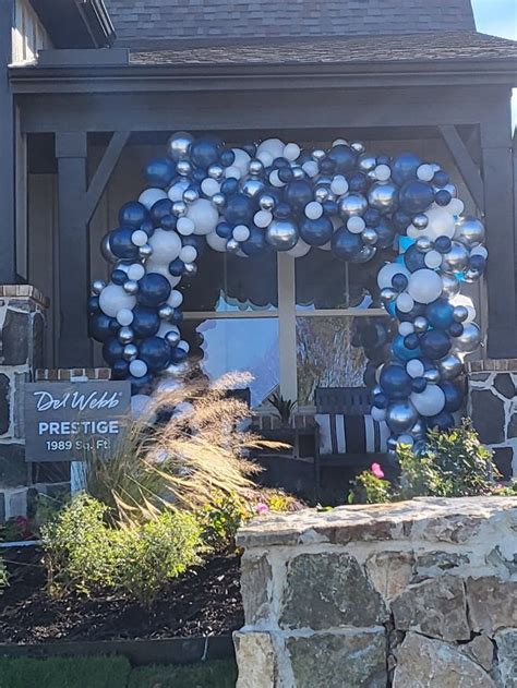 Del Webb Grand Opening Balloon Garland Hanukkah Wreath Garland