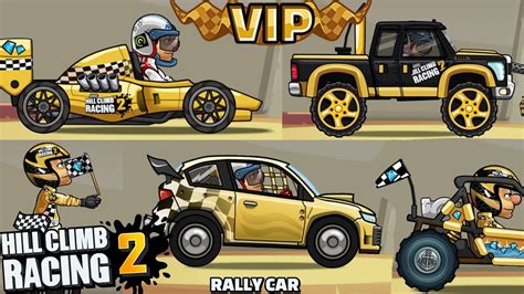 Hill Climb Racing New Update Vip Rally Car Gameplay Youtube