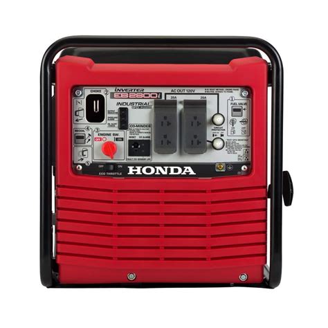 Honda 2800 Watt Recoil Start Gasoline Powered Industrial Full Gfci