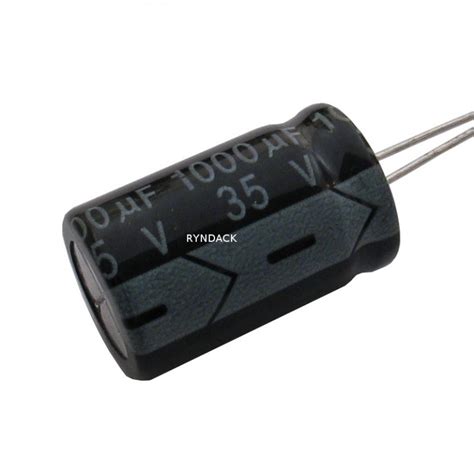 Capacitor Eletrolítico 1000μf 1000uf 35v 105ºc 13x21mm