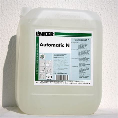 Linker Automatic N Automatenreiniger Bodenreinier Schaumarm Liter