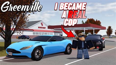 I Became A Real Cop In Greenville Roblox Greenville Roleplay