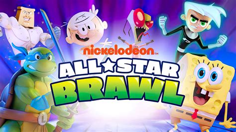 Nickelodeon All Star Brawl Hd Wallpaper Cartoon Heroes Showdown