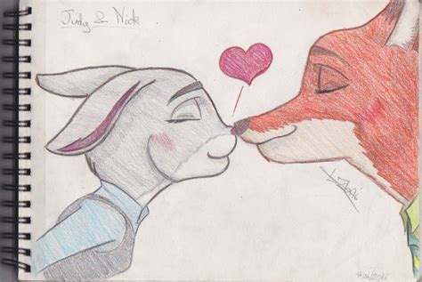 Zootopie Judy Et Nick By Misslaoni Joker On Deviantart