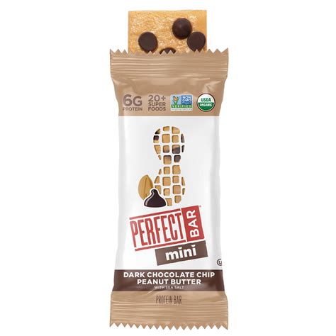 Dark Chocolate Chip Peanut Butter Mini Perfect Snacks