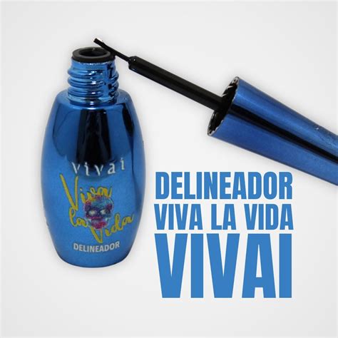 Delineador Líquido Viva La Vida Vivai Patricinha