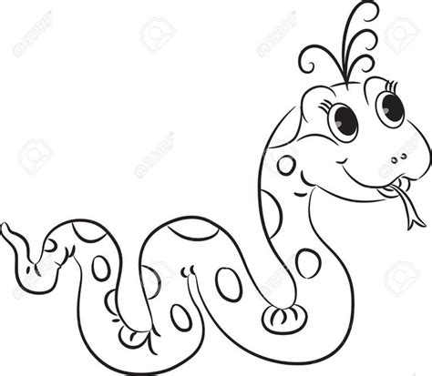 Black And White Cobra Clipart