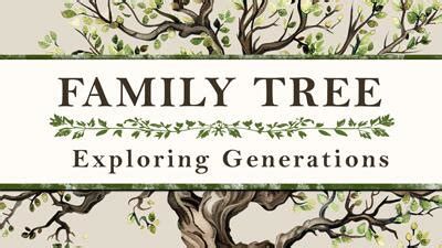 Make a Family Tree PowerPoint Template Toolkit