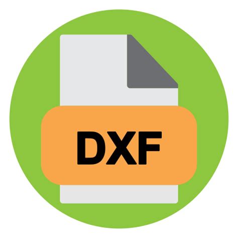 Dxf File Generic Flat Icon