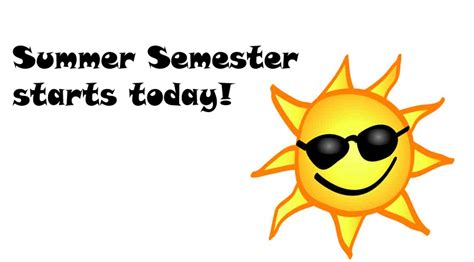 News and Events: Welcome to Summer Semester!