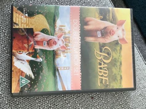BABE 1 Babe Pig In The City Double Film Set DVD Region 2 New